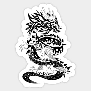 The dragon ecopop Sticker